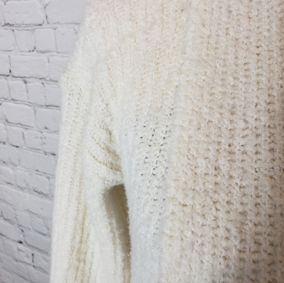 BCBGMaxAzri cream long cardigan sweater - Picture 5 of 7